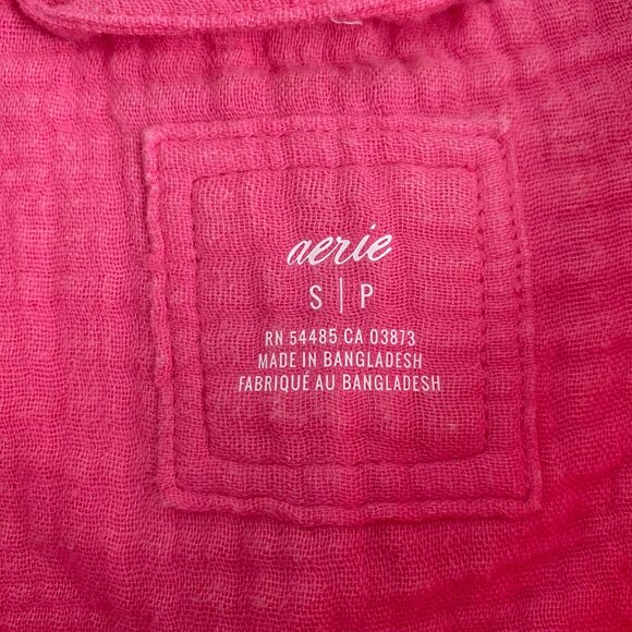 Aerie Gauze Button Up Shirt - Picture 4 of 4